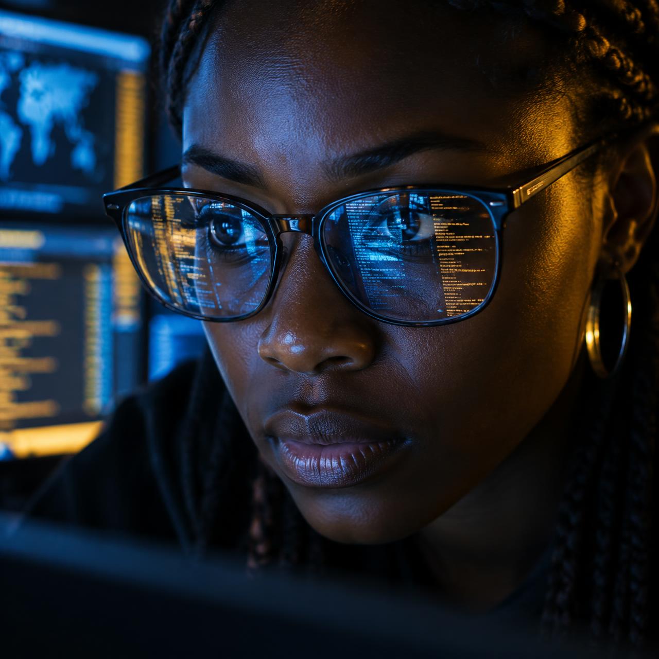 Advarix ethical hacker reviewing code